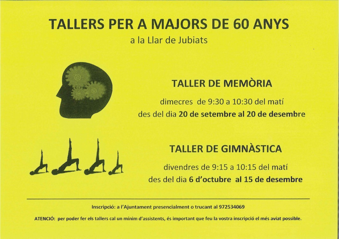 tallers memoria gimnastica 2017-2018
